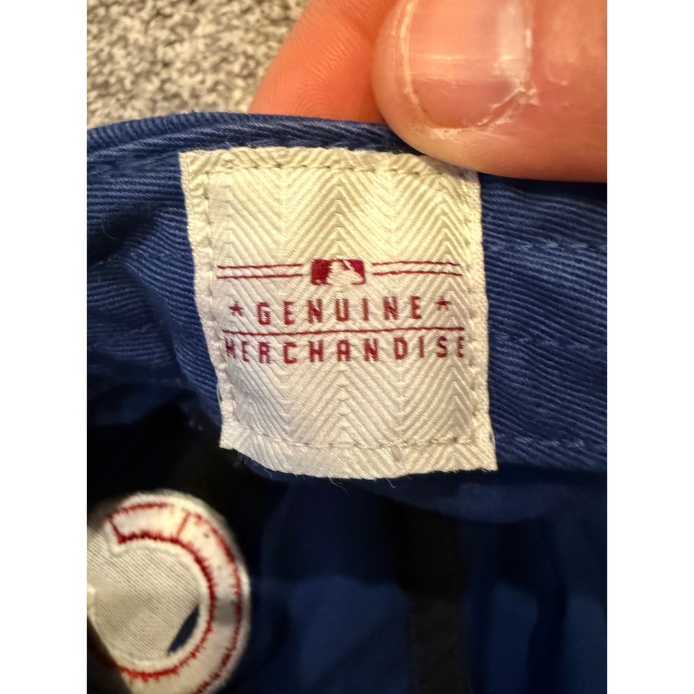 47 Brand Navy Blue Chicago Cubs Wrigley Field 100 Years Baseball Cap Men - Picture 10 of 11
